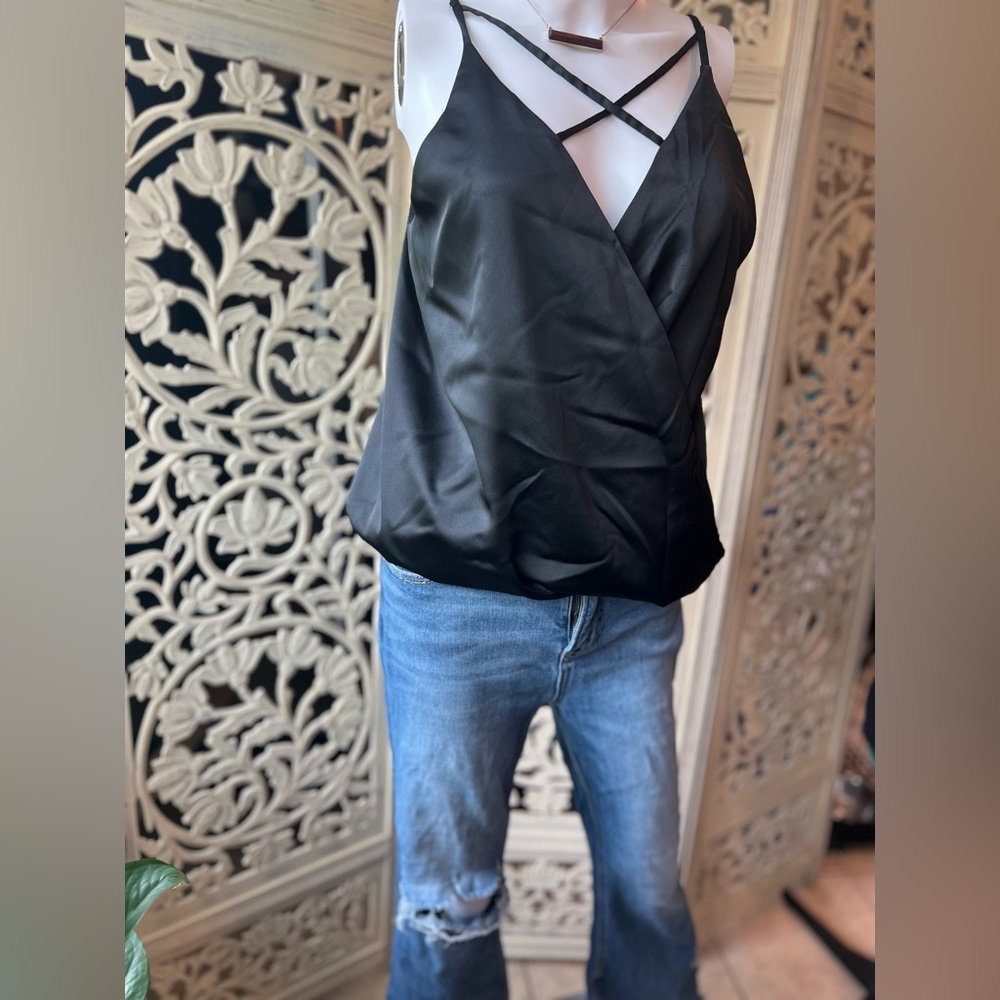 Elegant Black Women's Top